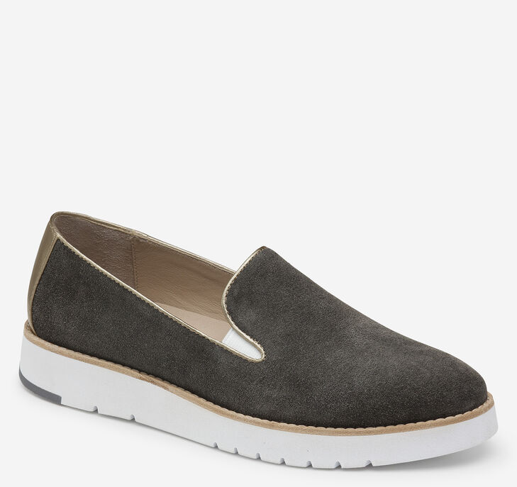 Johnston & Murphy Penelope Loafers Dam - Grå Skor [GY3567290]